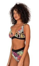 Endeep Kadın Toparlayıcı Desenli Bikini Takımı