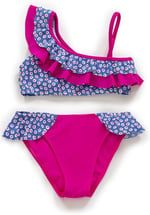 Endeep Kız Çocuk Desenli Bikini Takımı