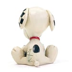Enesco Jim Shore Peanuts Snoopy Yazma Minyatür Heykelcik, 7,5 cm, Çok Renkli