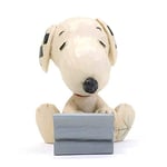 Enesco Jim Shore Peanuts Snoopy Yazma Minyatür Heykelcik, 7,5 cm, Çok Renkli