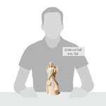 Enesco Temeller Emeklilik Melek Taşı Reçine Heykelcik, 22,8 cm