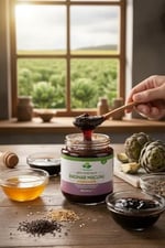 Enginar Macunu Pekmez ve Bal Katkılı Bitkisel Karışımlı Macun 240 Gr
