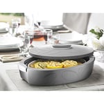 Enjoy TuttoCaldo Termal Servis Kabı 4 Litre - Gri