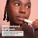 eos USDA Organik Dudak Balsamı, Tatlı Nane, Nemlendirici Kuru Dudaklar,%100 Doğal ve Glutensiz, Uzun Ömürlü Nemlendirici