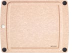 Epicurean 505-181301003 Hepsi Bir Arada Kesme Tahtası, Kaymaz Ayak ve Yemek Oluklu ve 43 cm x 33 cm, Doğal