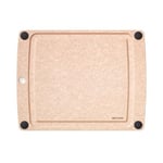 Epicurean 505-181301003 Hepsi Bir Arada Kesme Tahtası, Kaymaz Ayak ve Yemek Oluklu ve 43 cm x 33 cm, Doğal