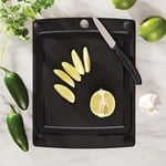 Epicurean AllinOne Serisi Siyah Kesme Tahtası 29x23cm - Seçenekler: 25.4U x 17.8G cm, 29.2U x 22.9G cm, 36.8U x 28.6G cm...