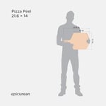 Epicurean pizza Peel, 23 inç 14 inç, doğal by Epicurean