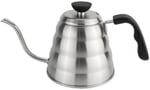 Epinox Barista Kahve Gooseneck Kettle - Çelik Kahve Demleme Dripper Kettle - İndüksiyonlu - Paslanmaz Çelik - 1200 ml