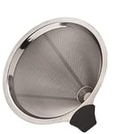 EPINOX Çelik Kahve Filtresi - Tekrar Kullanılabilir Huni Filtre