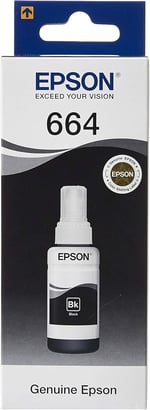 Epson C13T66414A Kartuş 70 ml L550/L200/L220/L355/L365, Siyah