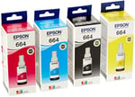 EPSON T664 Mürekkep Seti (4 Renk) Orjinal