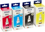 EPSON T664 Mürekkep Seti (4 Renk) Orjinal