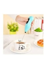 Er-Ev Mini Mikser Kahve Süt Köpürtücü Karıştırıcı Cappucino Mixer Pilli Çırpıcı
