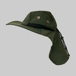 Ergonomik Unisex Haki Renk Trekking Safari Şapkası