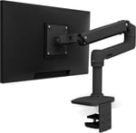 Ergotron - LX Siyah Masa Monitör Kolu, Patentli Sabit Kuvvet Teknolojisine sahip Monitör Montajı, VESA Standardı ile 34 inçe  - Seçenekler: 40 inches, Side by Side, Standart, hohe Säule, 1 monitör....