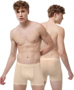 Erkek 2 li Pamuk Elastan Boxer 2M075
