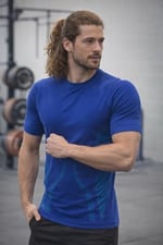Erkek Active Wear Kısa Kollu Fonksiyonel Spor Tişört