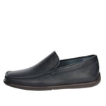 Erkek Brio Klasik Ayakkabı 14T4 Frau BRIO Leather Blu