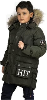 Erkek Çocuk Haki Mont 51233h