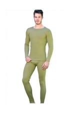 Erkek Haki Termal Alt + Üst Tayt Içlik Fanila Thermal (model No-0125-0126)