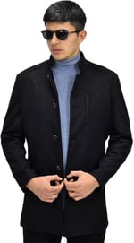 Erkek Hakim Yaka Kaşe Kaban BGL-ST03412