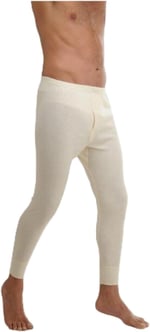 Erkek Içlik Alt(Hakiki Yün) (krem/M/L) M-L
