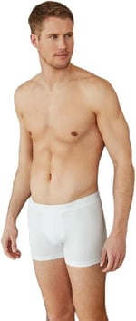Erkek Mood Lite 2'li Beyaz Boxer 9616