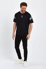 Erkek Nem Emici Hızlı Kuruma Atletik Teknik Performans Spor T-shirt