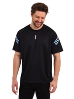 Erkek Nem Emici Hızlı Kuruma Atletik Teknik Performans Spor T-shirt