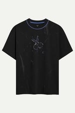 Erkek Oversize Urban Tasarım T-Shirt - Caose