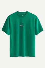 Erkek Oversize Urban Tasarım T-Shirt - Ruuw