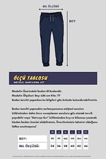 Erkek Paça Ribanalı Eşofman Altı SİYAH XL