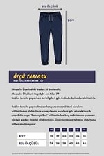 Erkek Paça Ribanalı Eşofman Altı SİYAH L…