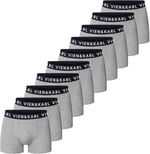 Erkek Premium Penye Pamuklu Likralı Boxer - 10'lu Set