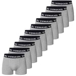 Erkek Premium Penye Pamuklu Likralı Boxer - 10'lu Set