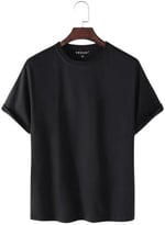 Erkek Regular Fit Düz Pamuklu T shirt