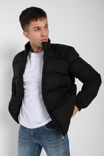 Erkek Regular Fit Su İtici Rüzgar Geçirmez Siyah Mont | Waterproof Çimalı Trend Mont | Soğuk Havalarda -20°C'ye Kadar Koruma - MM-119