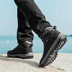 Erkek Regular Fit%100 Yün Uzun Kollu Yarım Fermuarlı Triko Siyah Triko 15311131-011