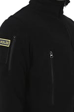 Erkek Siyah Taktik Polar Hırka - Outdoor Polis Poları