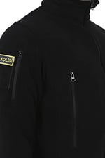 Erkek Siyah Taktik Polar Hırka - Outdoor Polis Poları
