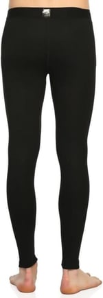 Erkek Siyah Termal Tayt İçlik,%60 Polyester,%35 Viskon,%5 Elastan Termal Tayt İçlik - Bedenler: S, M, L, XL, XXL
