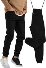Erkek Slim Fit Dar Kesim Jogger Pantolon Siyah
