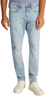 Erkek Slim Taper Açık Mavi Jean Pantolon