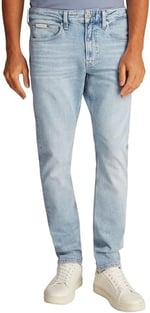Erkek Slim Taper Açık Mavi Jean Pantolon