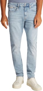 Erkek Slim Taper Açık Mavi Jean Pantolon