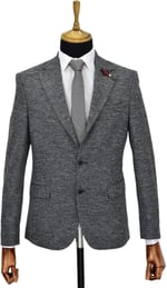 Erkek Tek Spor Ceket Çift Yırtmaçlı BGL-ST03972