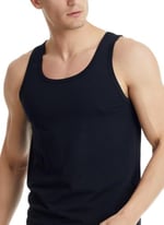 Erkek Tender Cotton Siyah Atlet C8T3N2O9