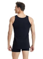 Erkek Tender Cotton Siyah Atlet C8T3N2O9