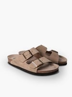 Erkek Terlik HAWAII G106000 Genuins Velour Taupe